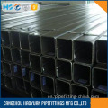 Tubo de acero cuadrado galvanizado sch40 25X25